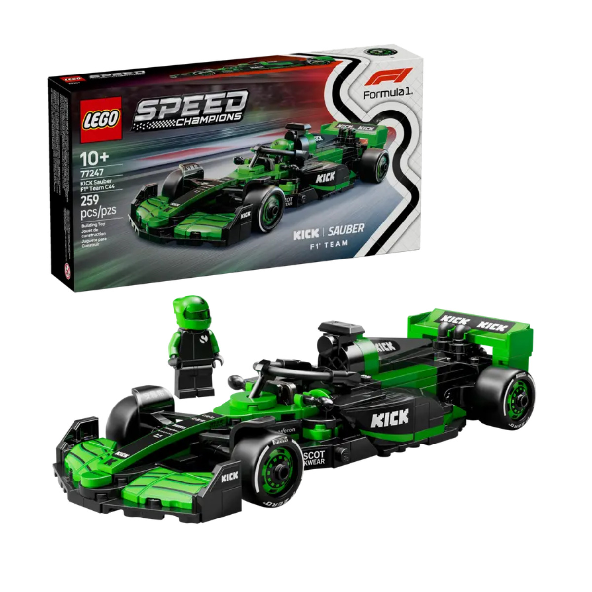 Lego | KICK Sauber F1® Team C44 Race Car