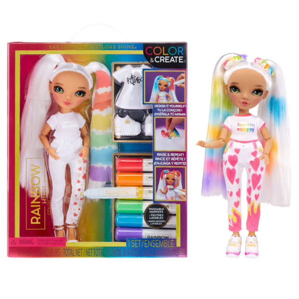 RAINBOW HIGH | Muñeca Color & Create - Felix Online