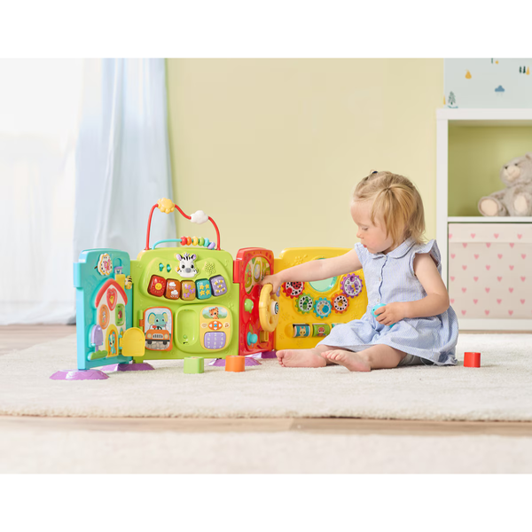 VTech 4-in-1 Pannelli Attività Incastro Multifunzione - Gioco Educativo Per Bambini