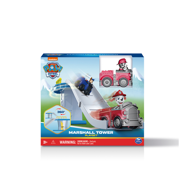 Paw Patrol Mini Set De Juego Torre con Vehículo - Felix Online