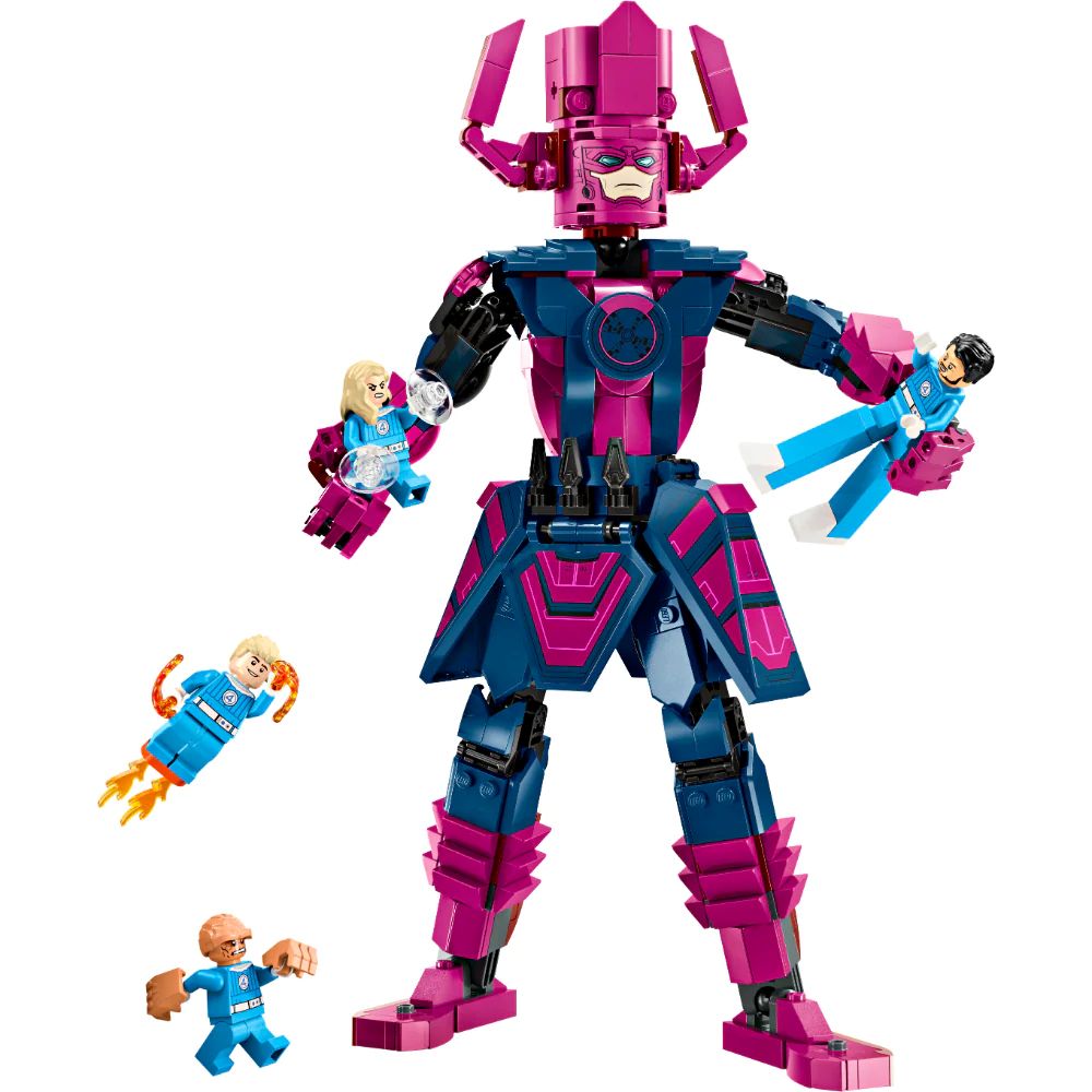 Lego | Marvel Cuatro Fantásticos vs. Figura para Construir de Galactus