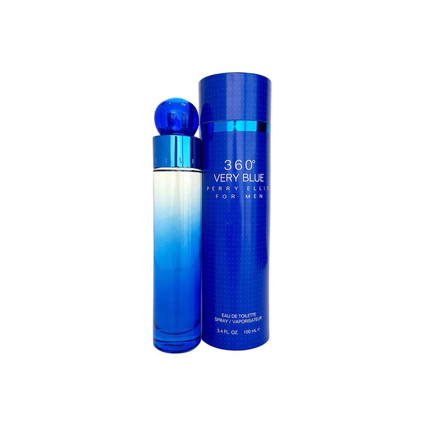 Perry Ellis 360 Very Blue by Perry Ellis, 3.4 oz Eau De Toilette Spray for Men main image 0