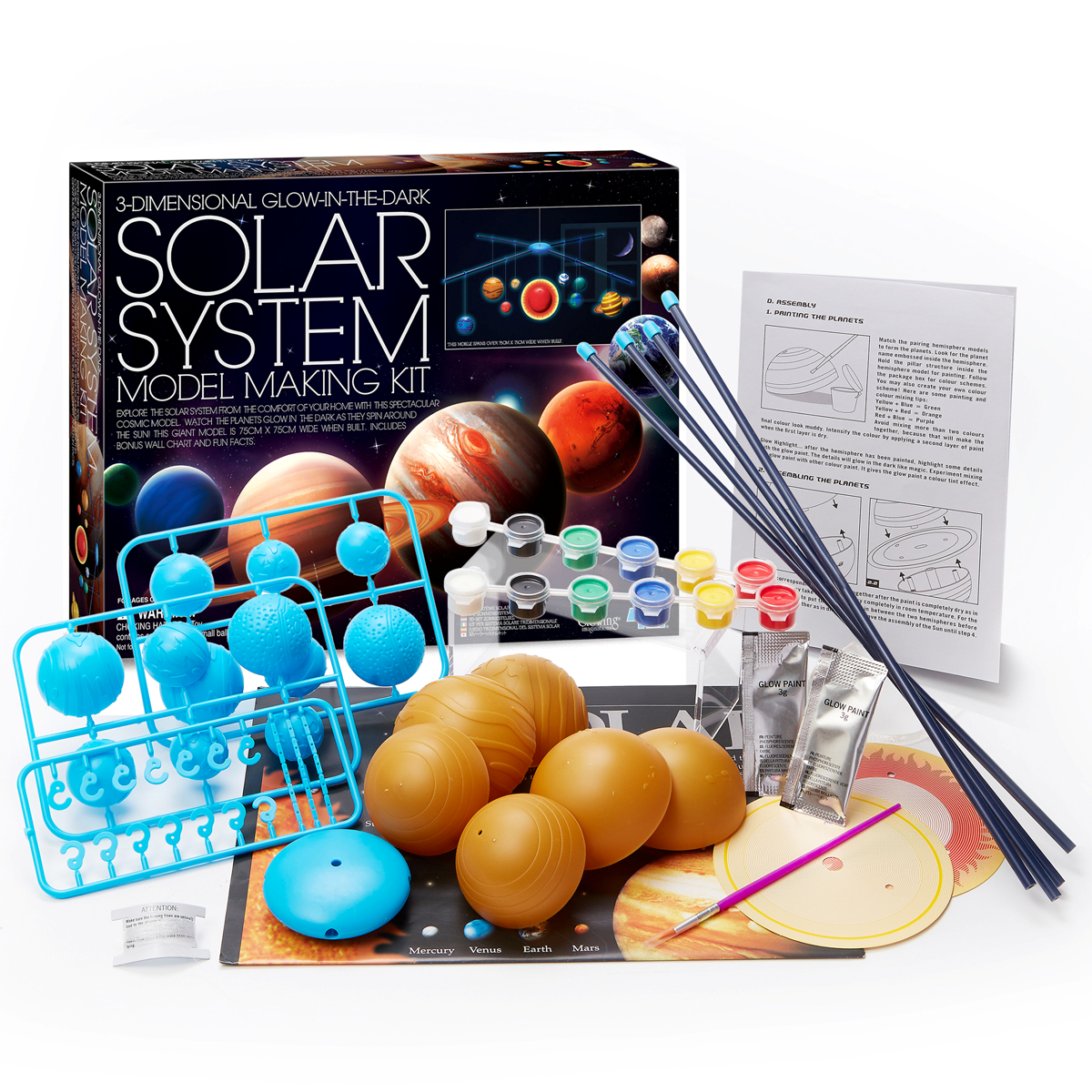 3D Solar System Model Making Kit