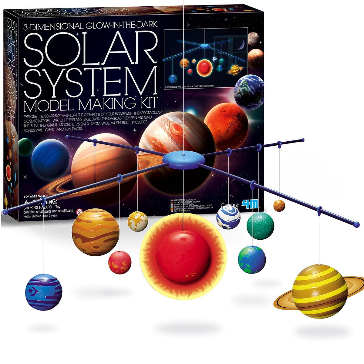 3D Solar System Model Making Kit