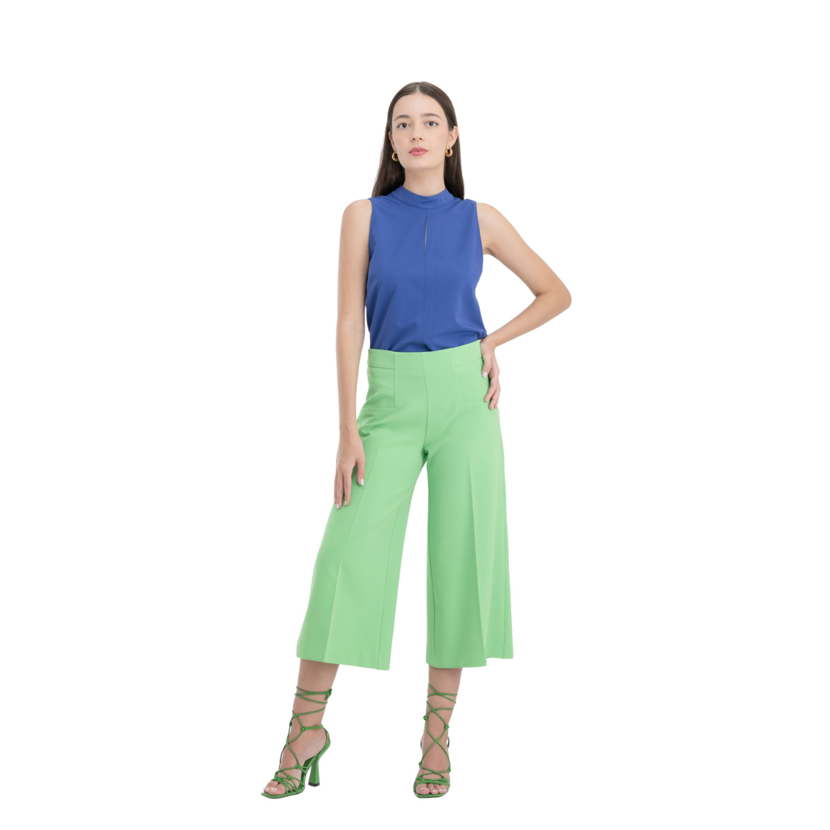 Camila | Blusa sin Mangas Lisa