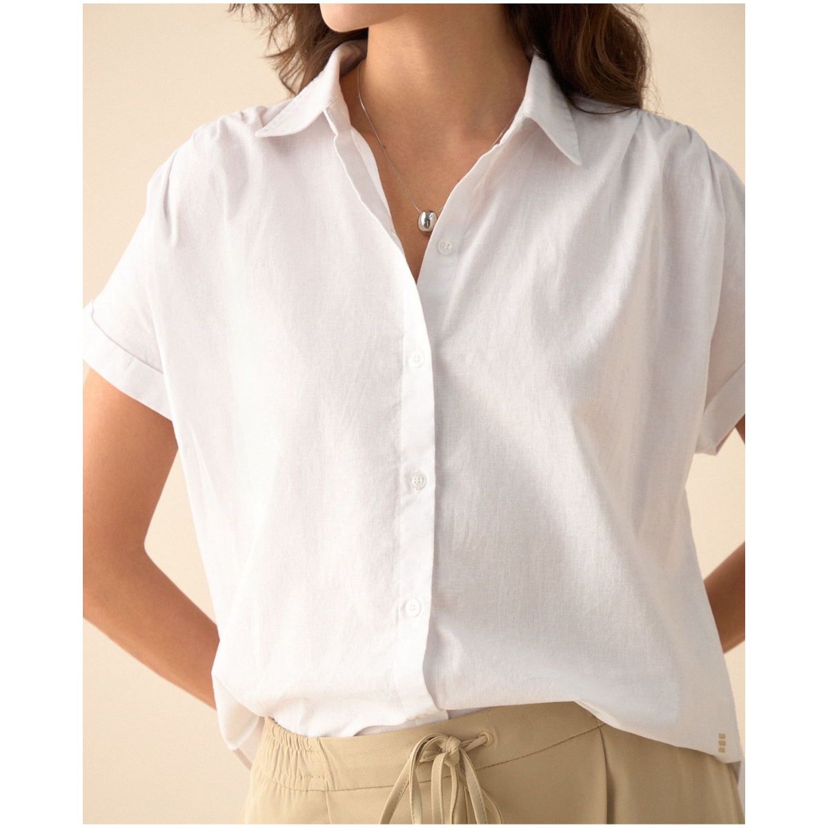 ESPRIT | Camisa de Botones para Mujer