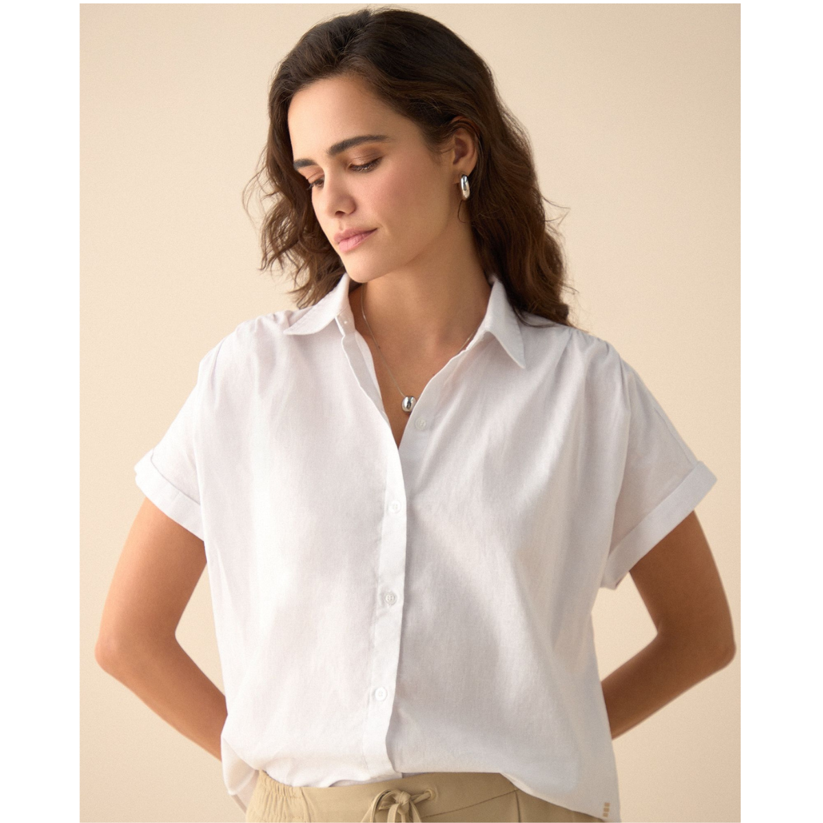 ESPRIT | Camisa de Botones para Mujer