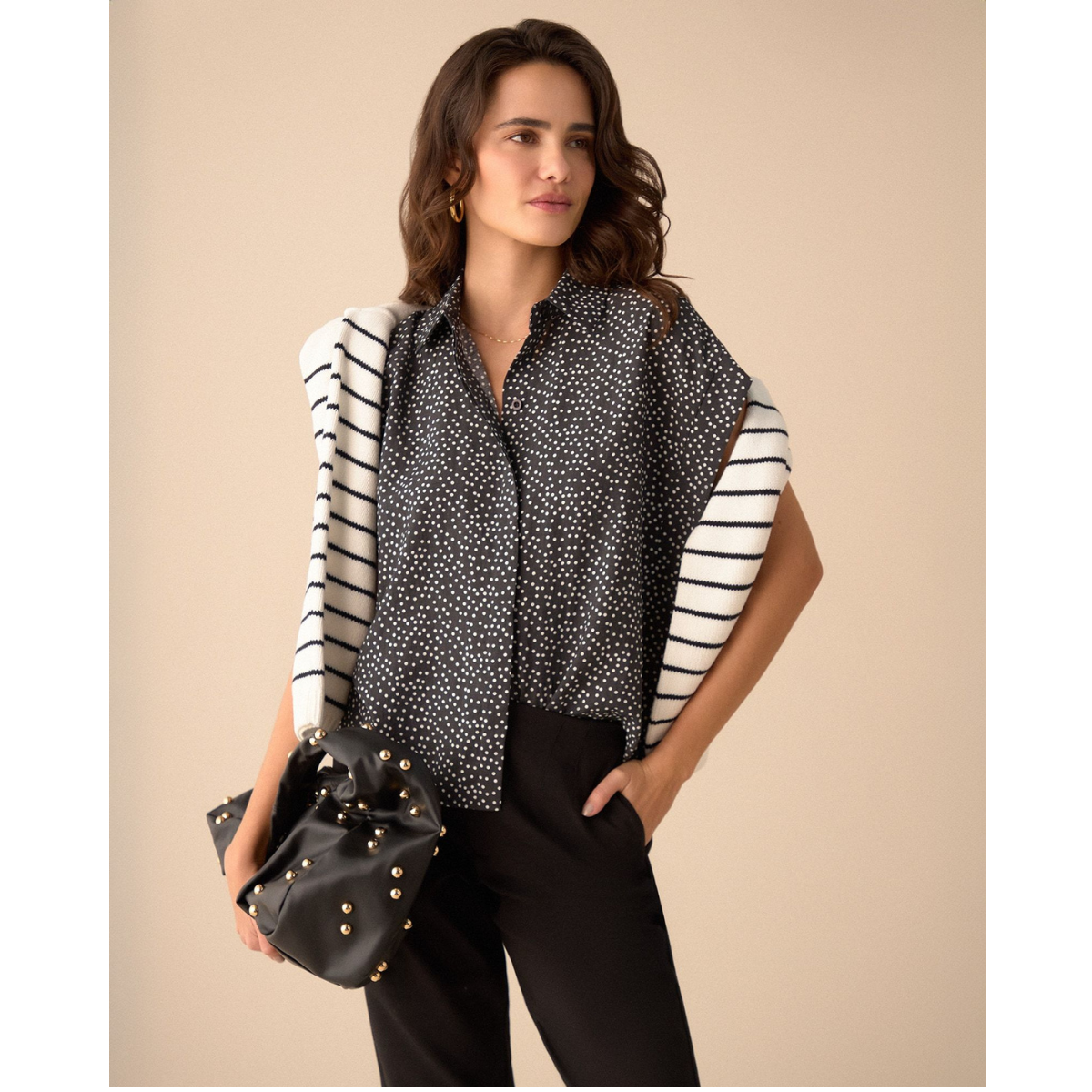 ESPRIT | Camisa Manga Sisa de Mujer