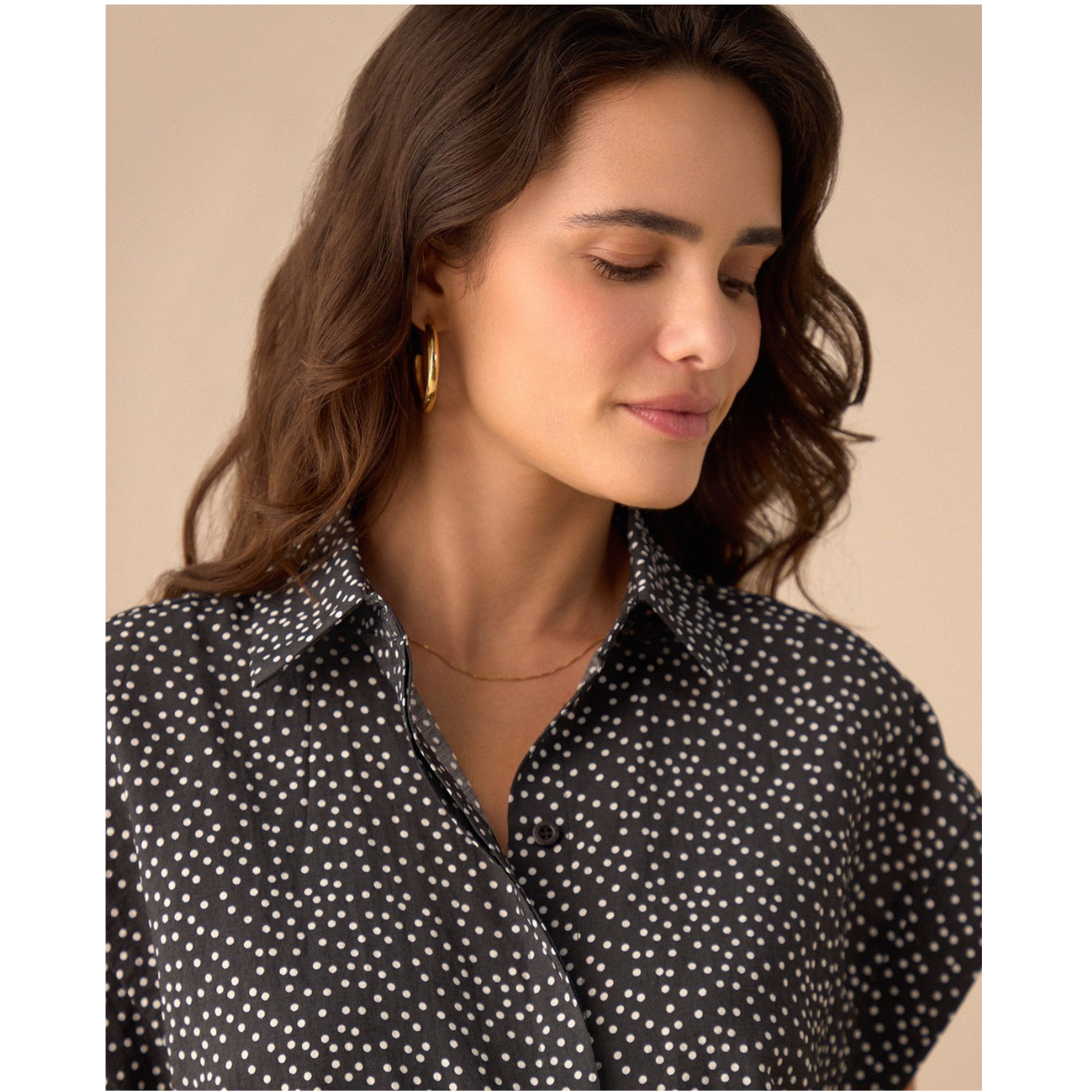 ESPRIT | Camisa Manga Sisa de Mujer