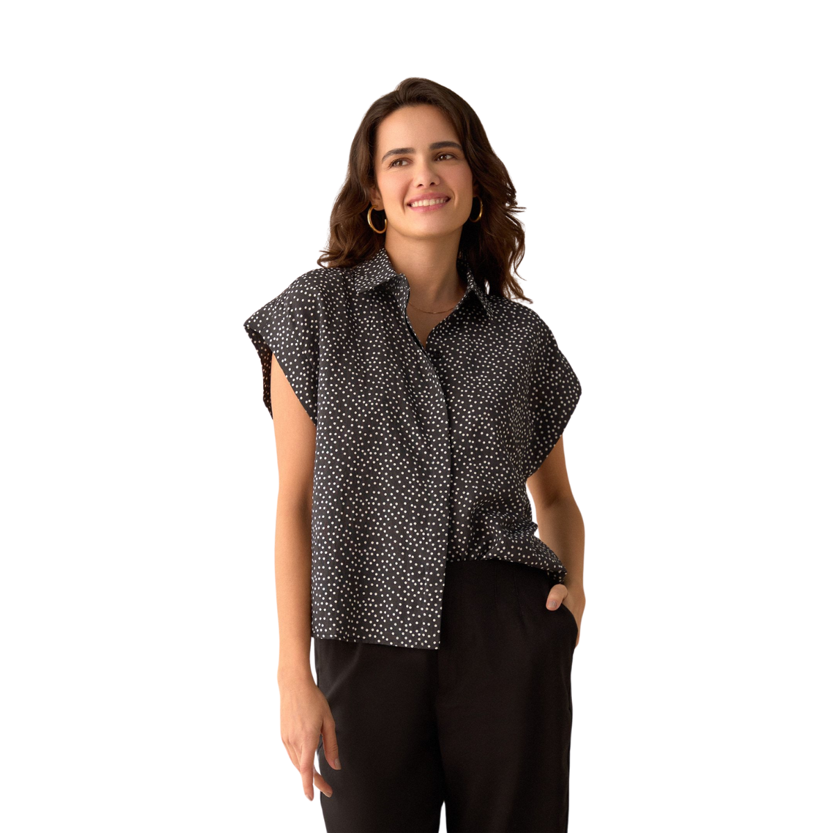 ESPRIT | Camisa Manga Sisa de Mujer