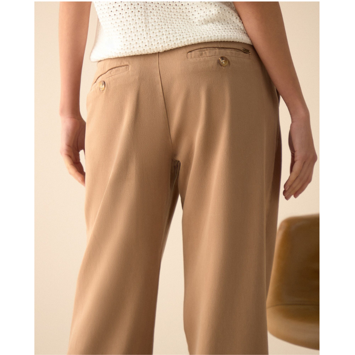 ESPRIT | Pantalón de Bota Recta para Mujer