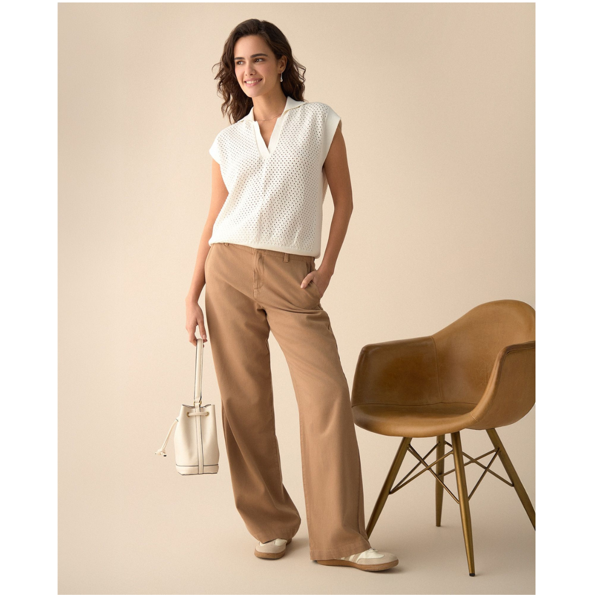ESPRIT | Pantalón de Bota Recta para Mujer