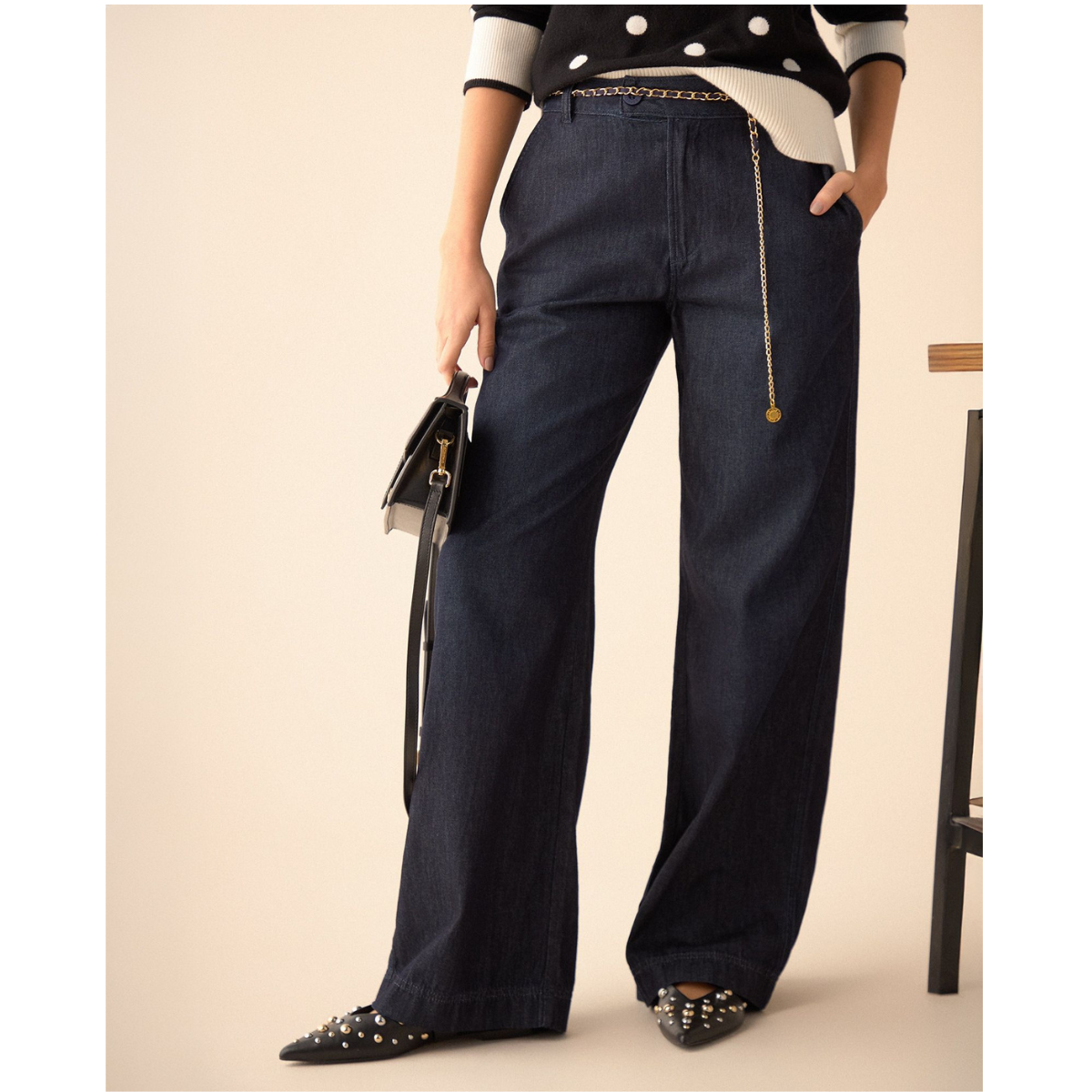 ESPRIT | Jeans Straight Tono Medio para Mujer