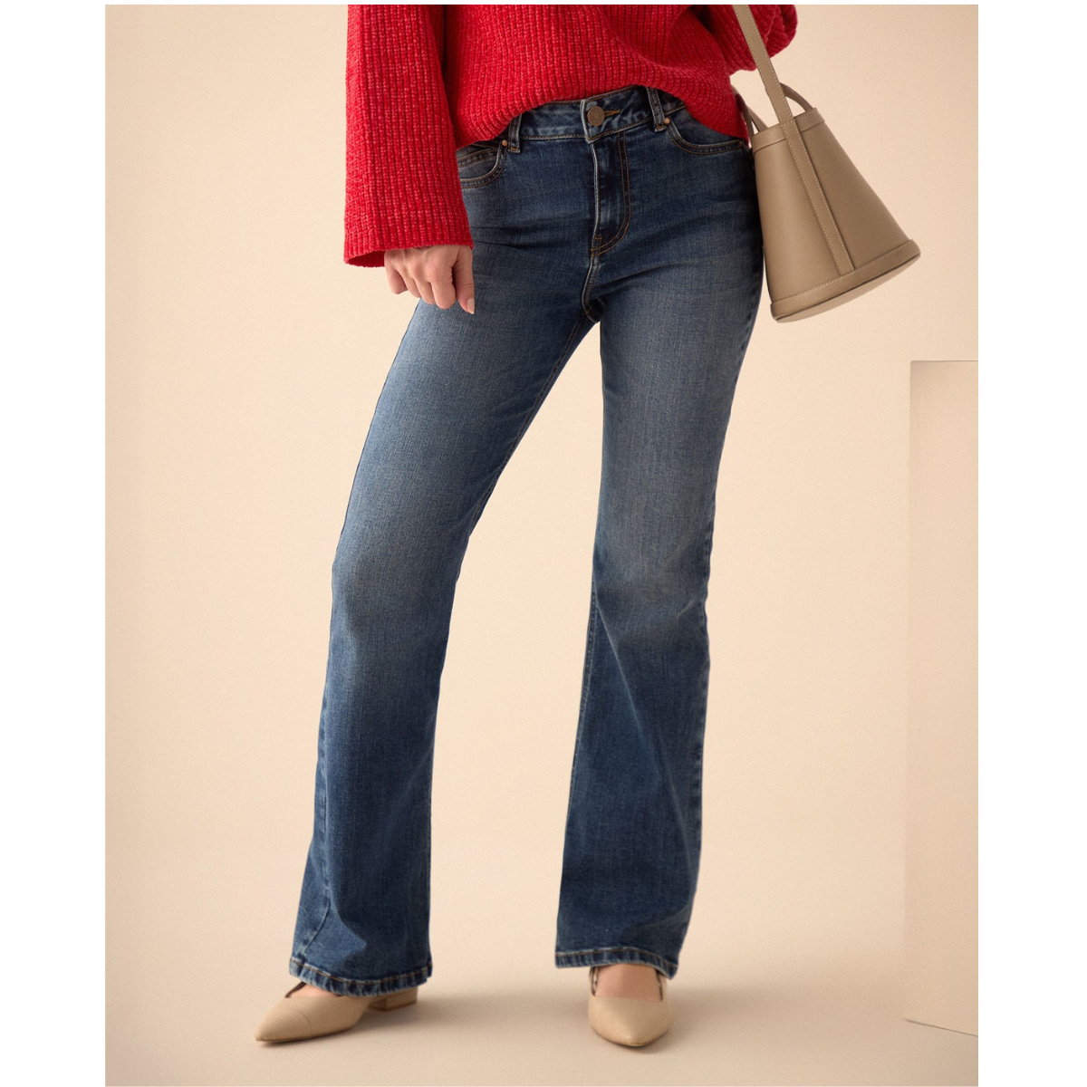 ESPRIT | Jeans Boot Cut Fit para Mujer