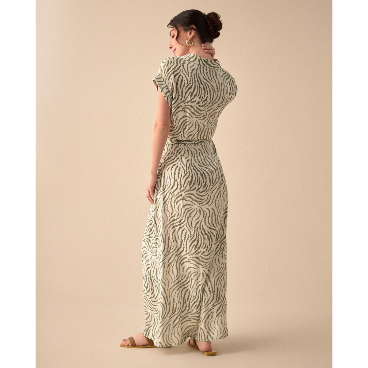ESPRIT | Vestido Largo con Escote en V para Mujer