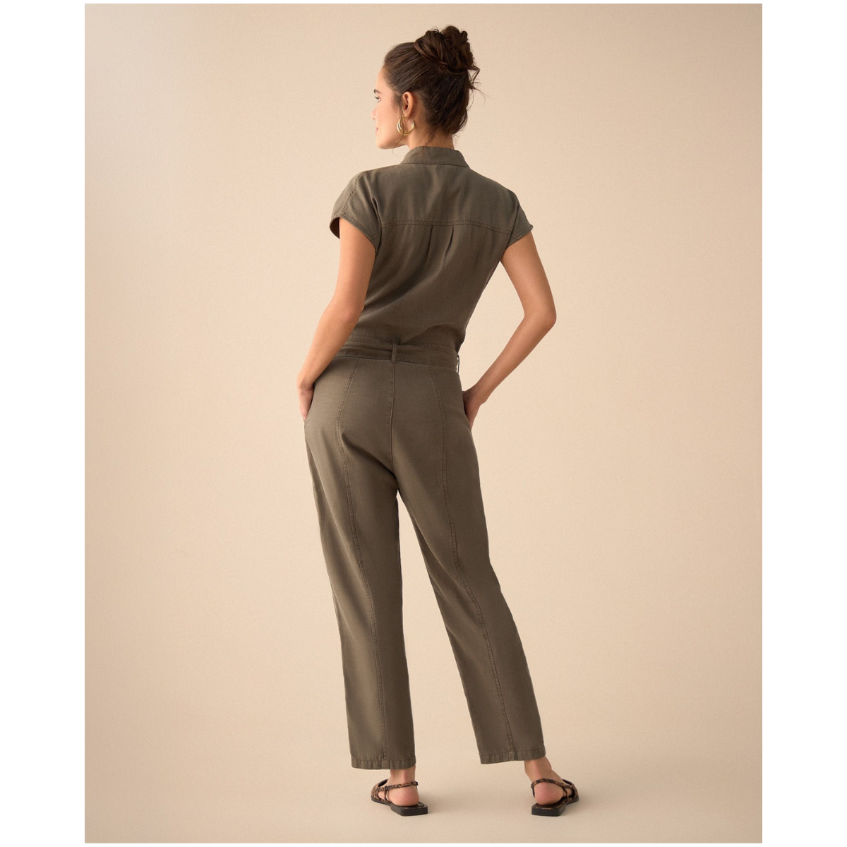 ESPRIT | Enterizo de Manga Sisa para Mujer