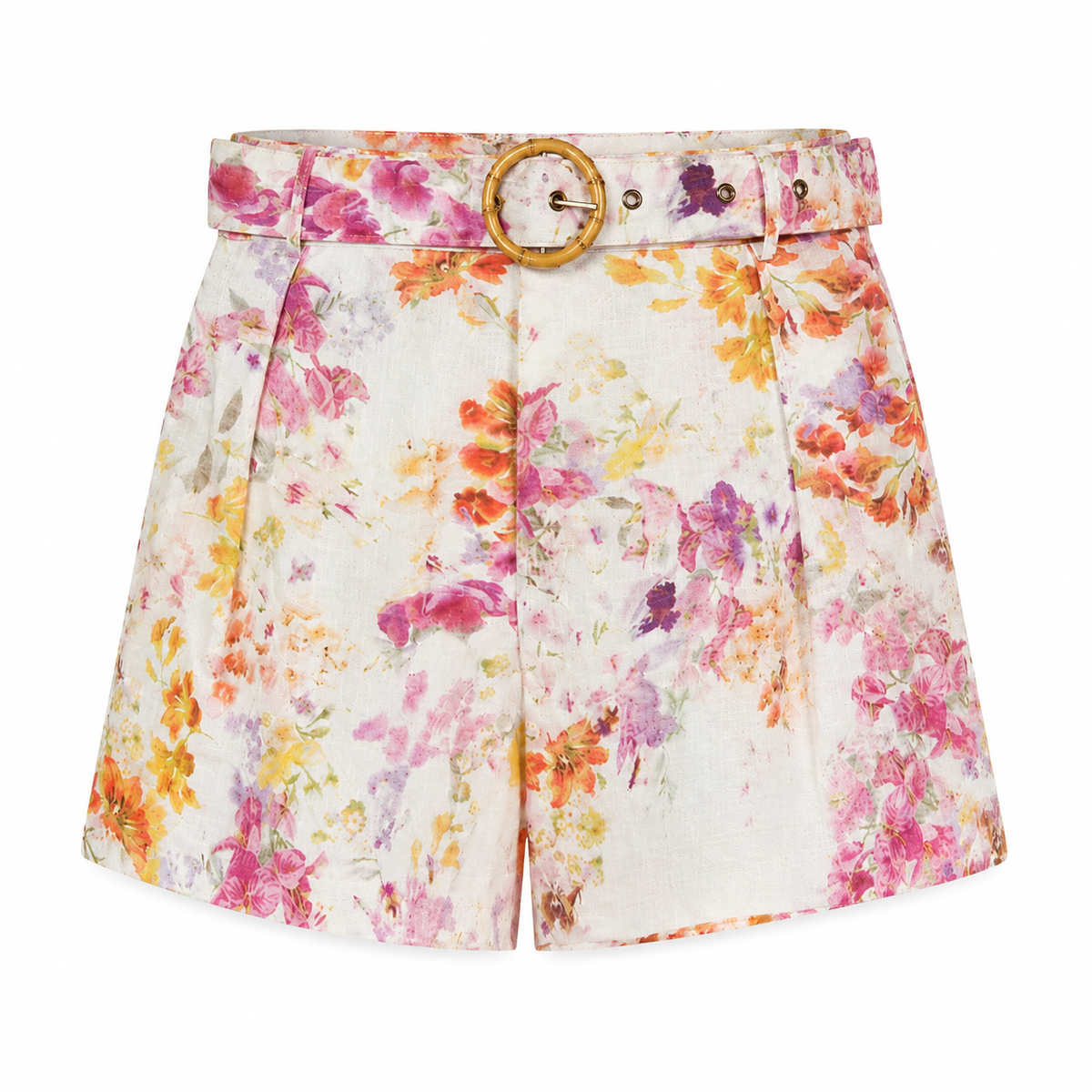 Olea | Short Estampado Floral para Dama