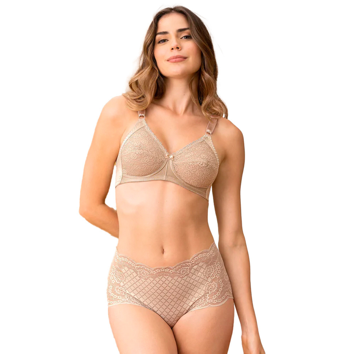 Leonisa | Brasier clásico sin arco con copas de encaje