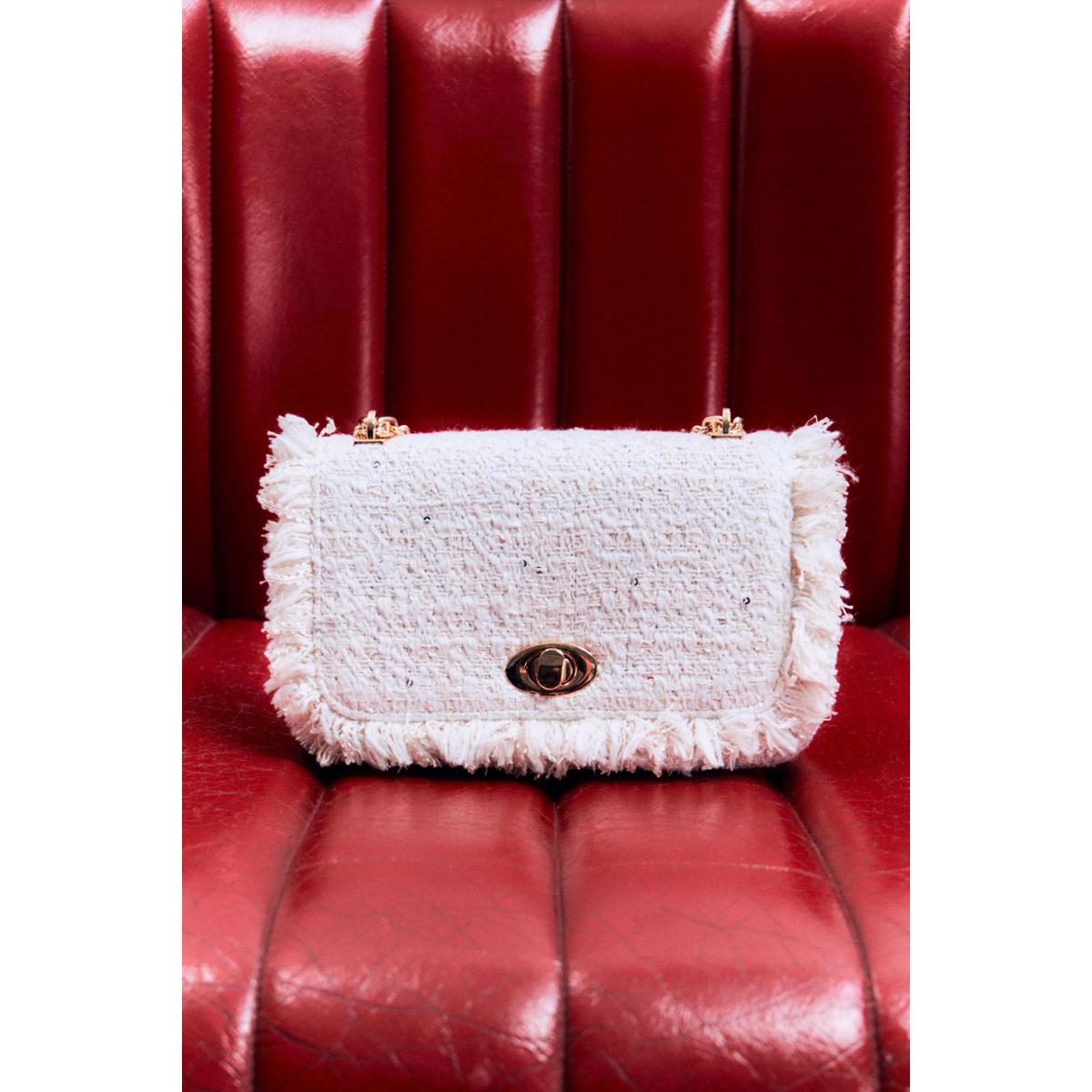 Sfera | Crossbody Tejido Flecos