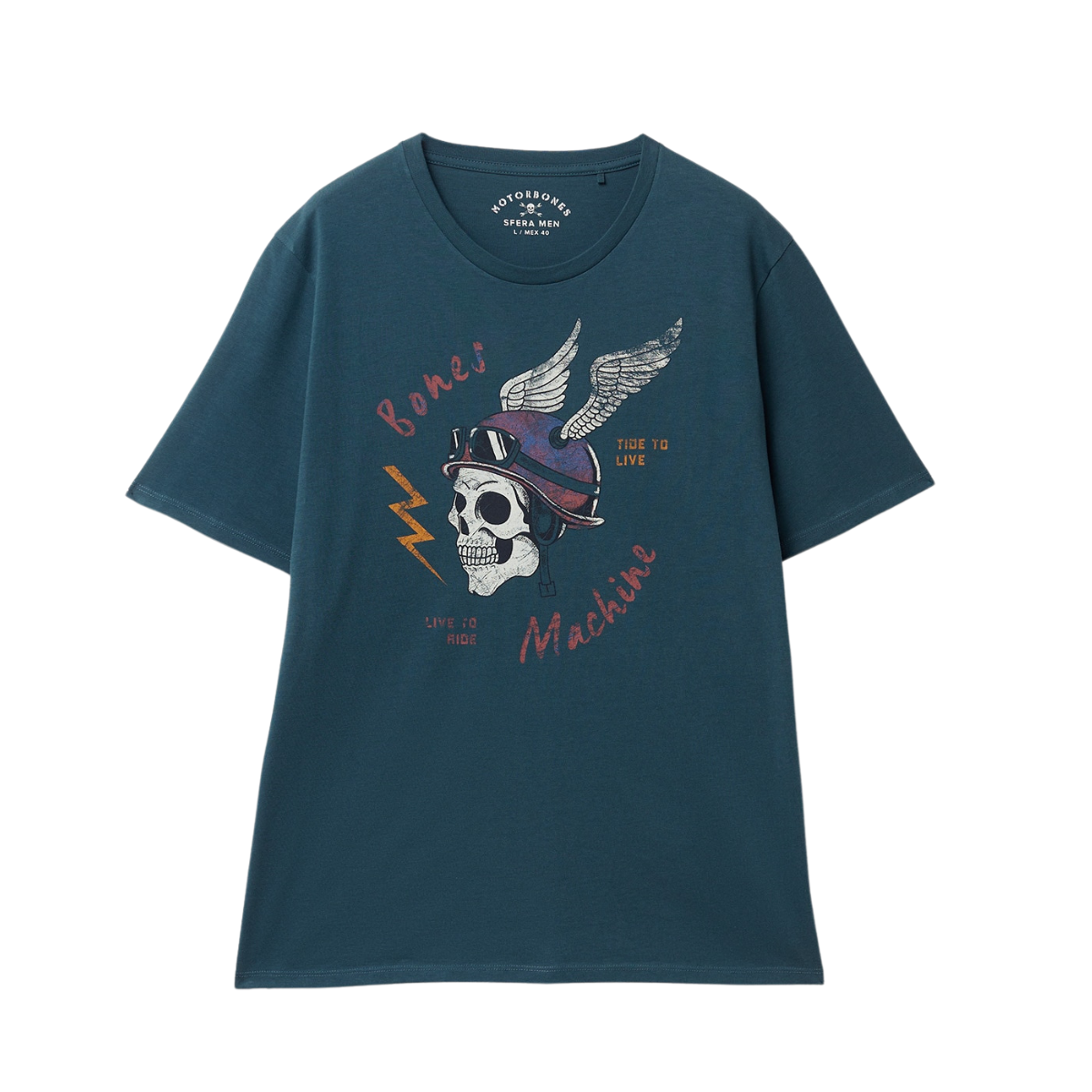 T-Shirt Skull Wings