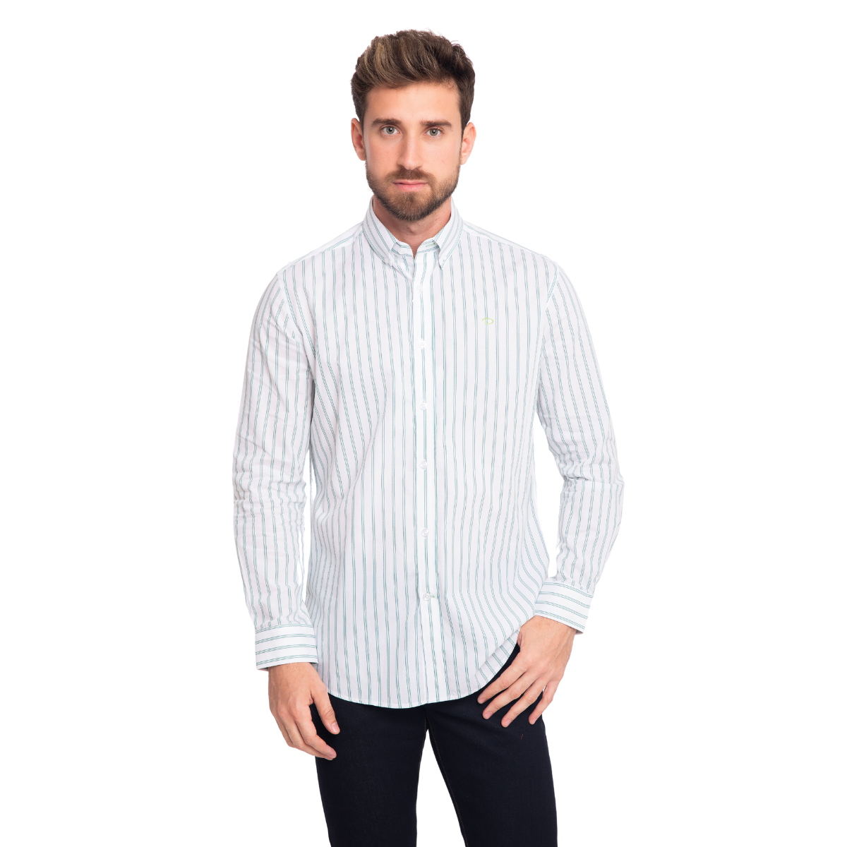 Camisa Casual Manga Larga
