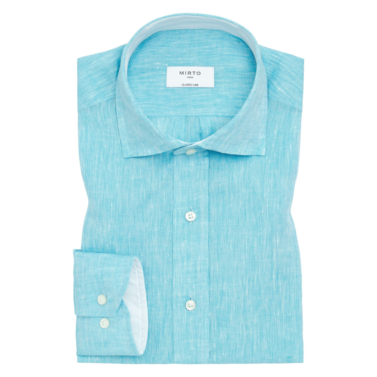 Camisa Lino Manga Larga