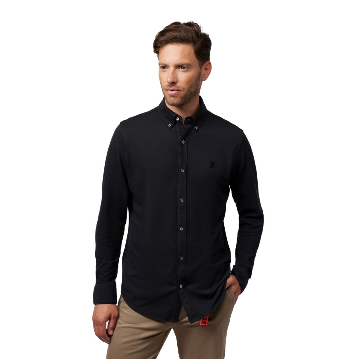 Psycho Bunny | Camisa Oxford Manga Larga