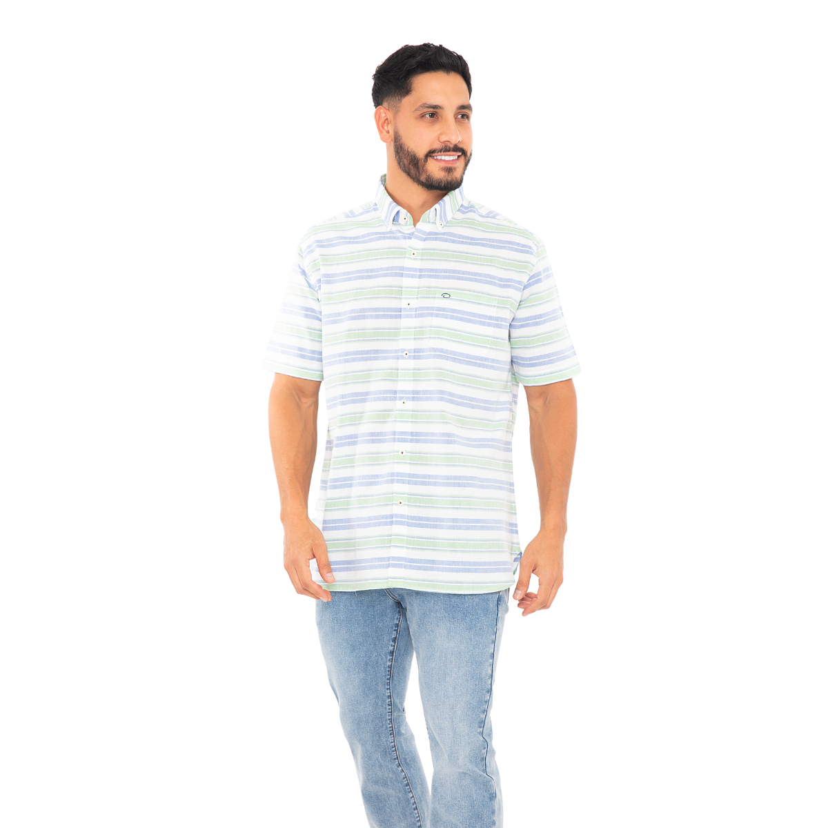 Camisa Casual Manga Corta
