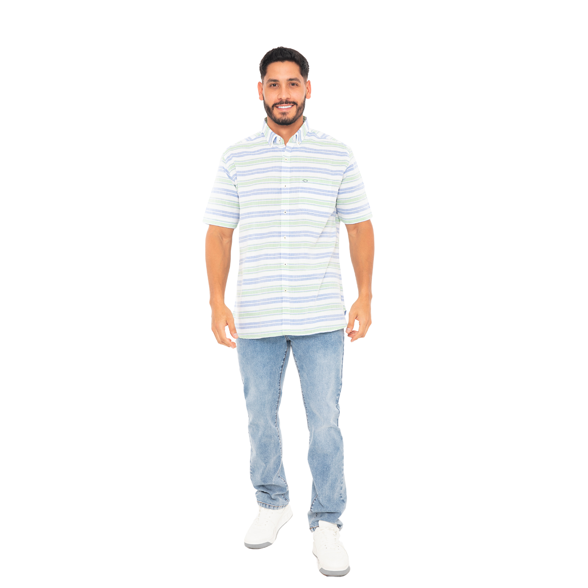 Camisa Casual Manga Corta
