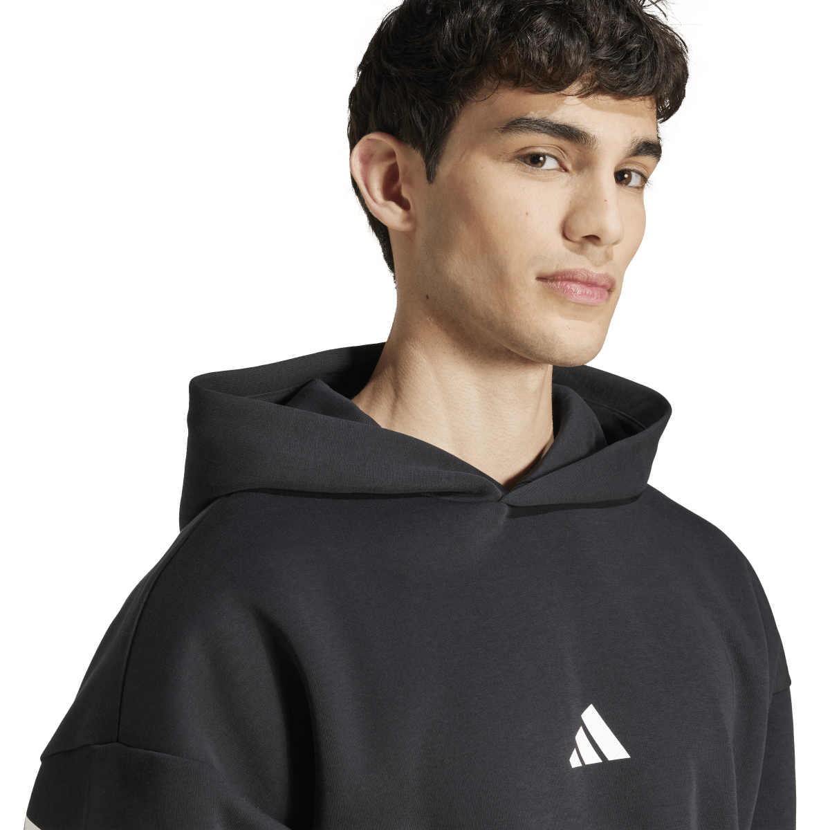Adidas | Sudadera con Gorro Future Icons 3 Franjas