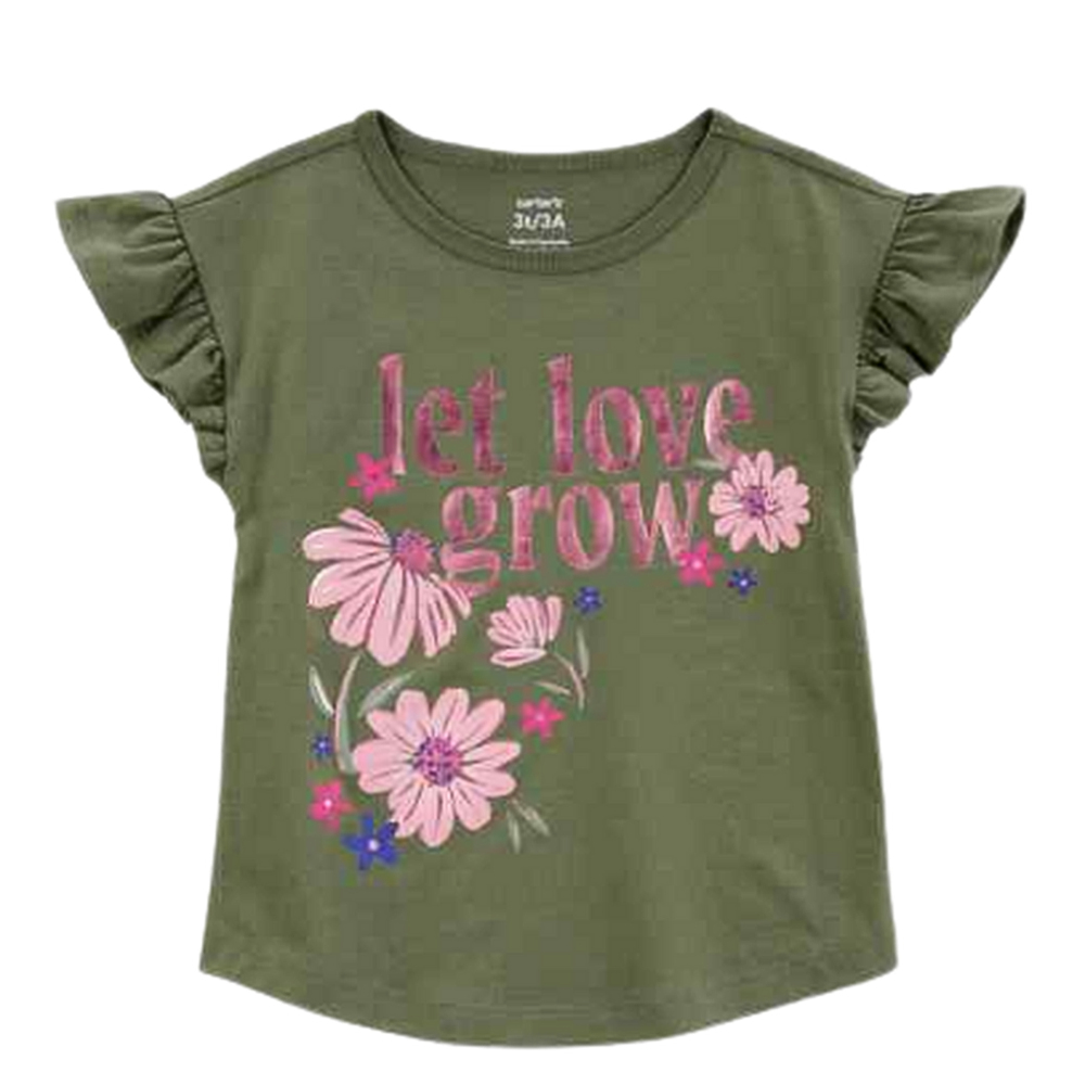 Carter&#39;s | Camiseta Let Love Grow Floral Flutter