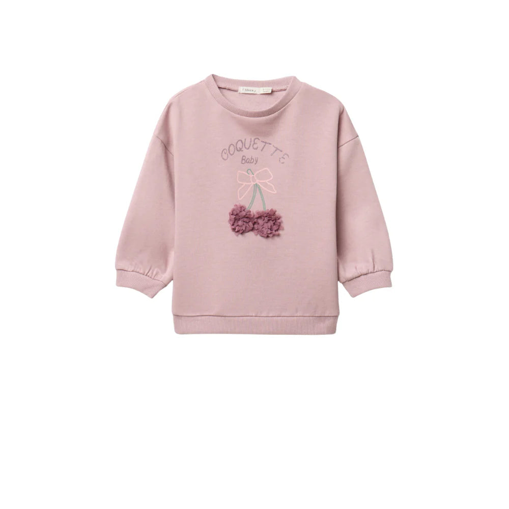 Sfera | Sudadera Cerezas Lechuga