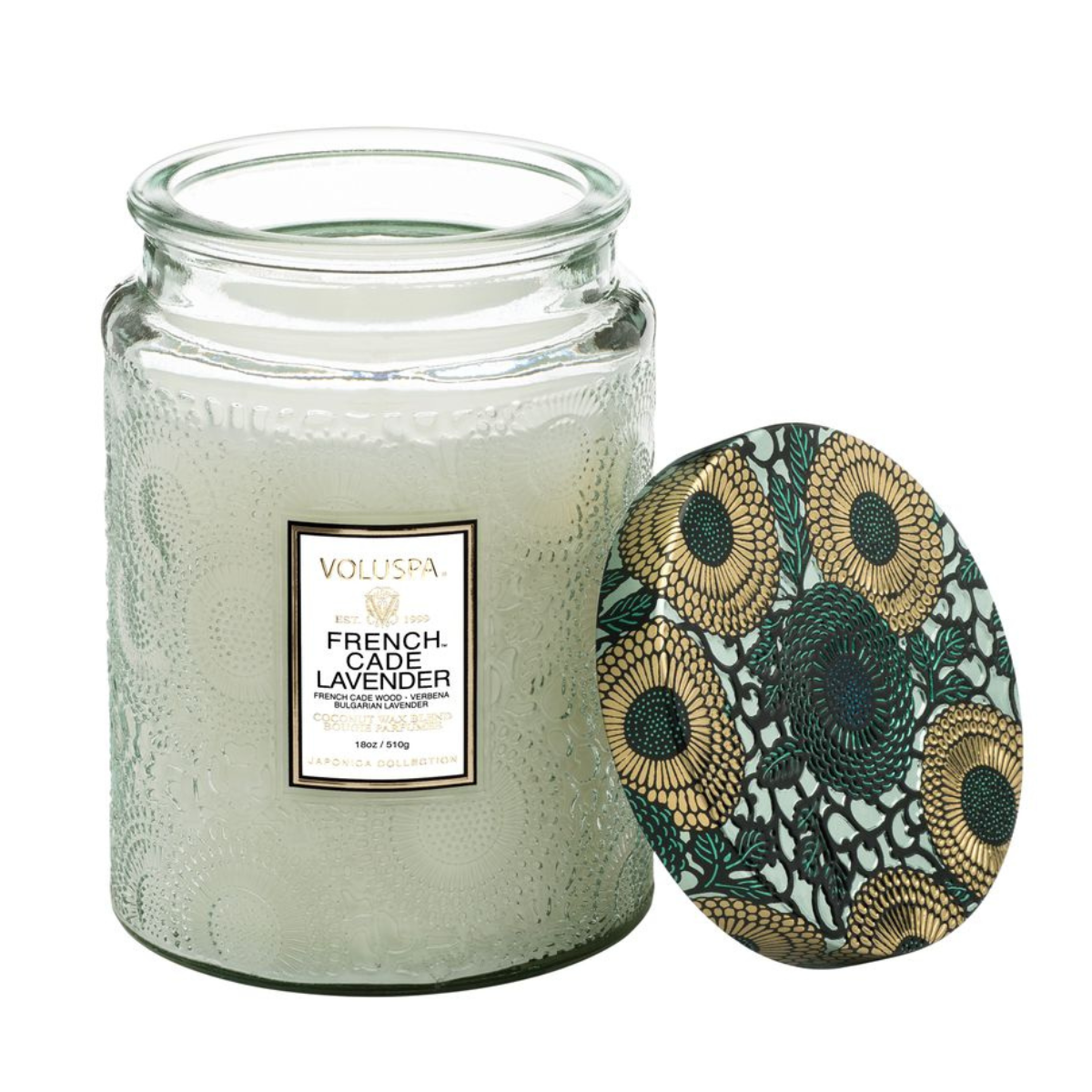 French Cade Lavender Large Jar Candle