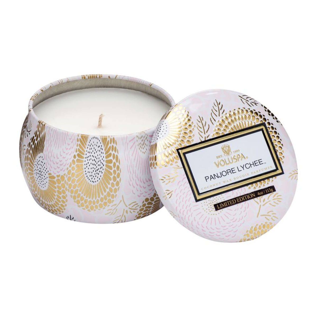 Panjore Lychee Mini Tin Candle