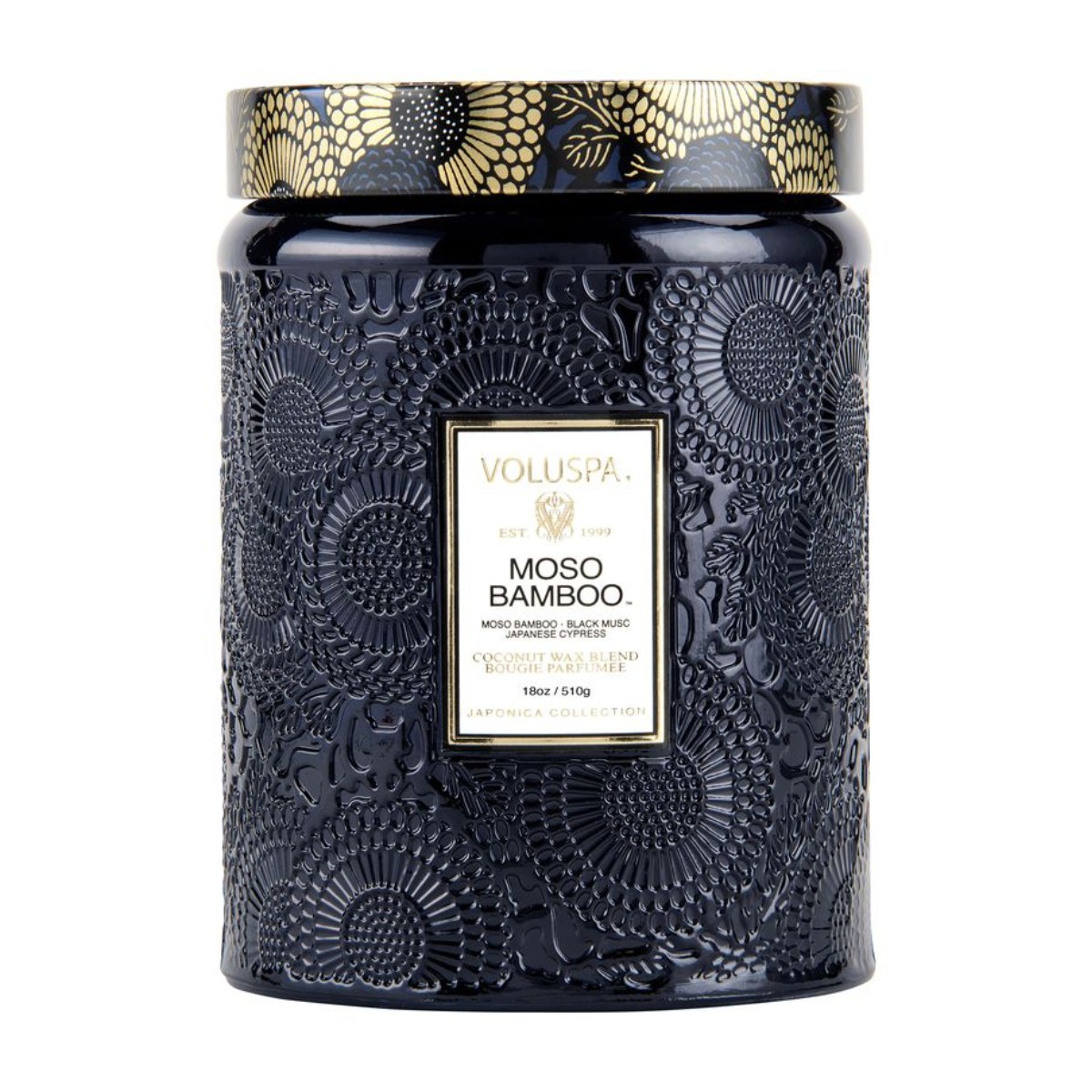 Moso Bamboo Large Jar Candle