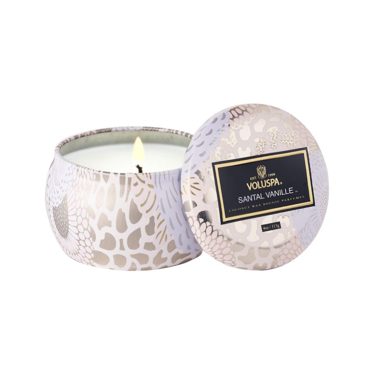 Santal Vanille Mini Tin Candle