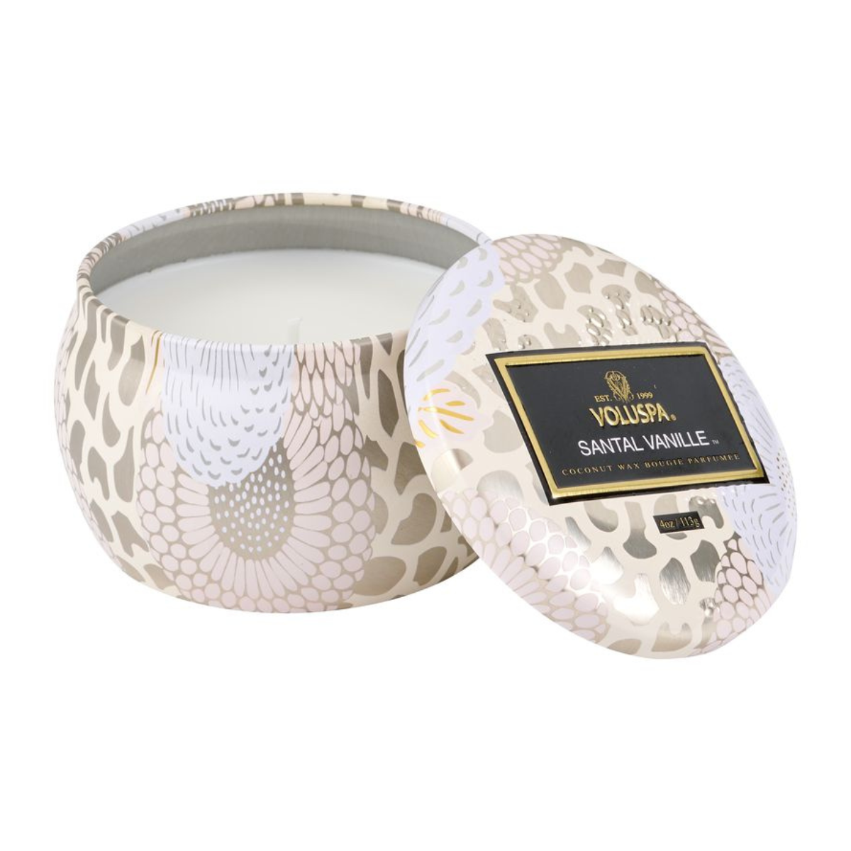 Santal Vanille Mini Tin Candle