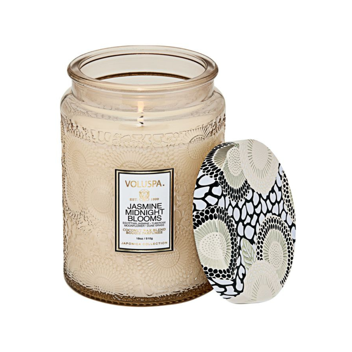 Jasmine Midnight Blooms Large Jar Candle