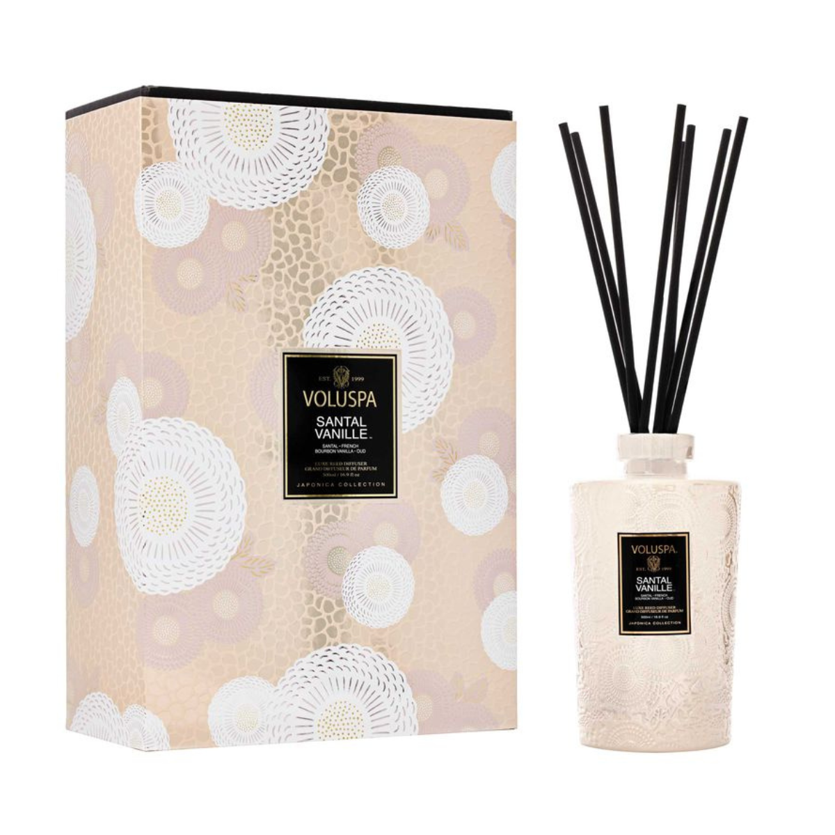 Santal Vanille Luxe Reed Diffuser