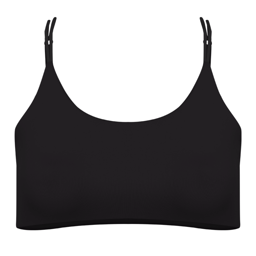 Top Copa Extraíble Microfibra Hope - color Preto trasera
