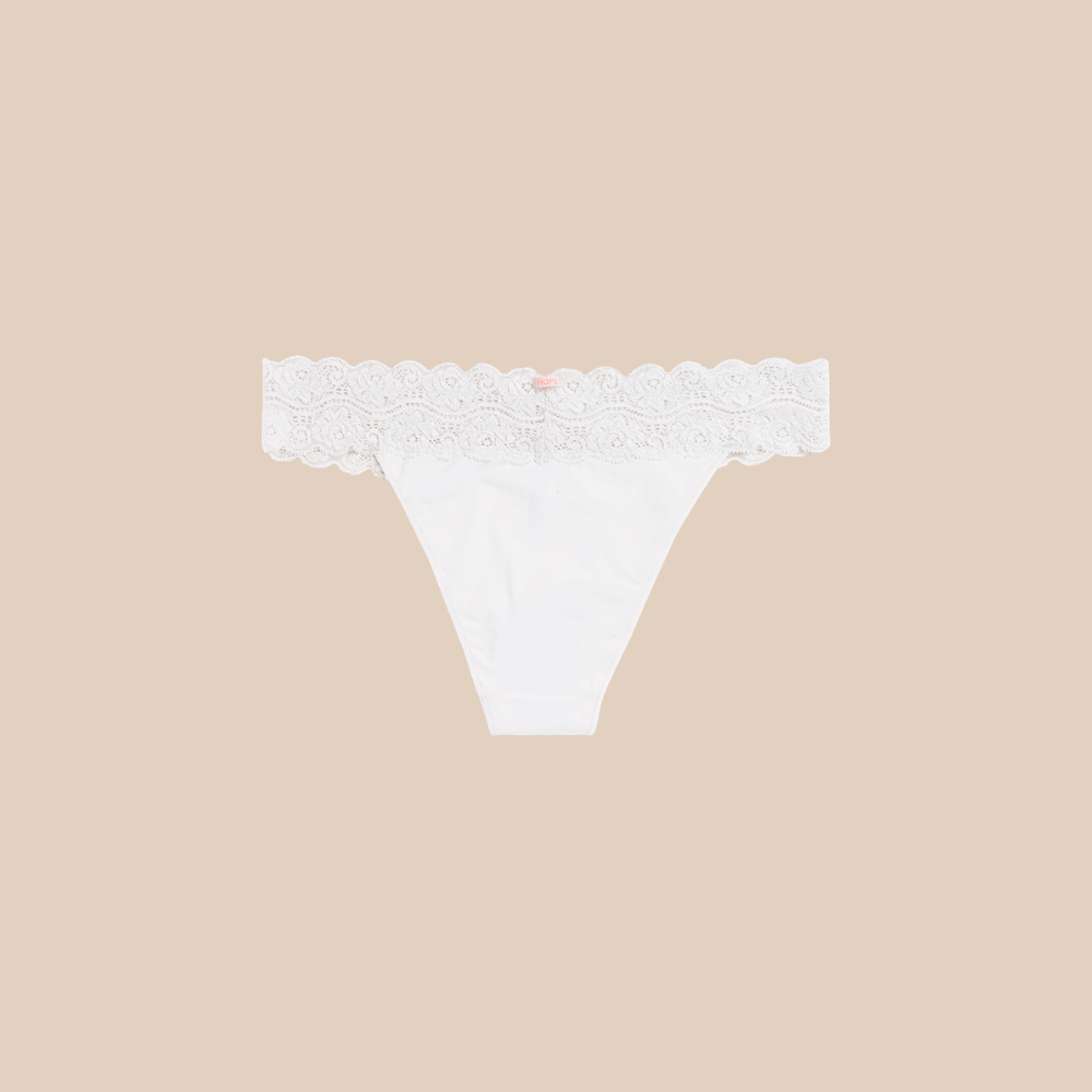 Hope | Bikini de Braguita con Acabado Invisible en Microfibra con Cintura de Encaje