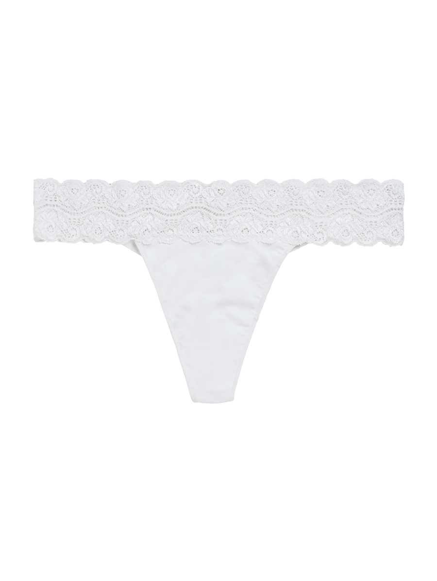 Hope | Pantie Tanga en Microfibra y Encaje en Cintura para Dama