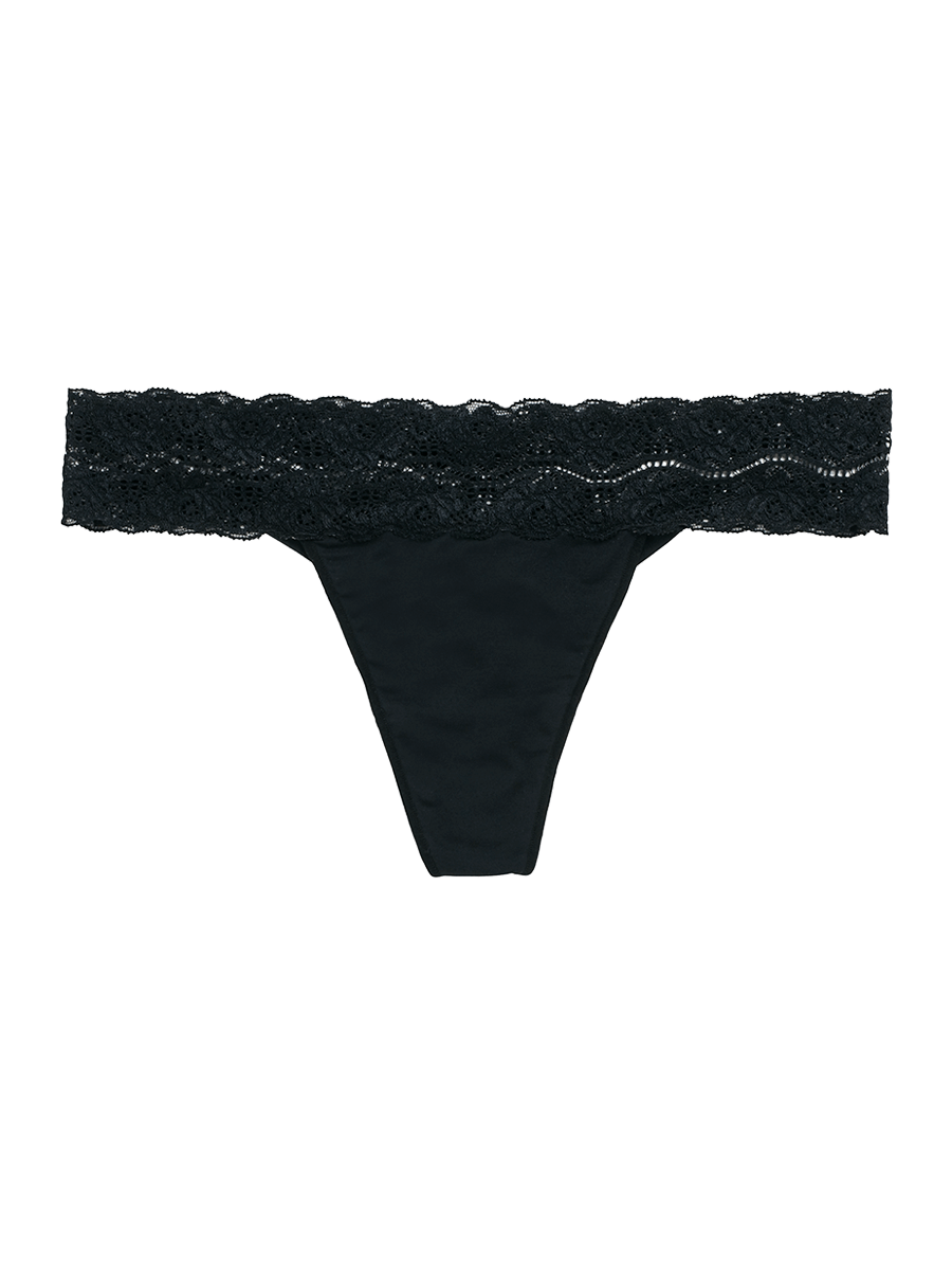 Hope | Pantie Tanga en Microfibra y Encaje en Cintura para Dama