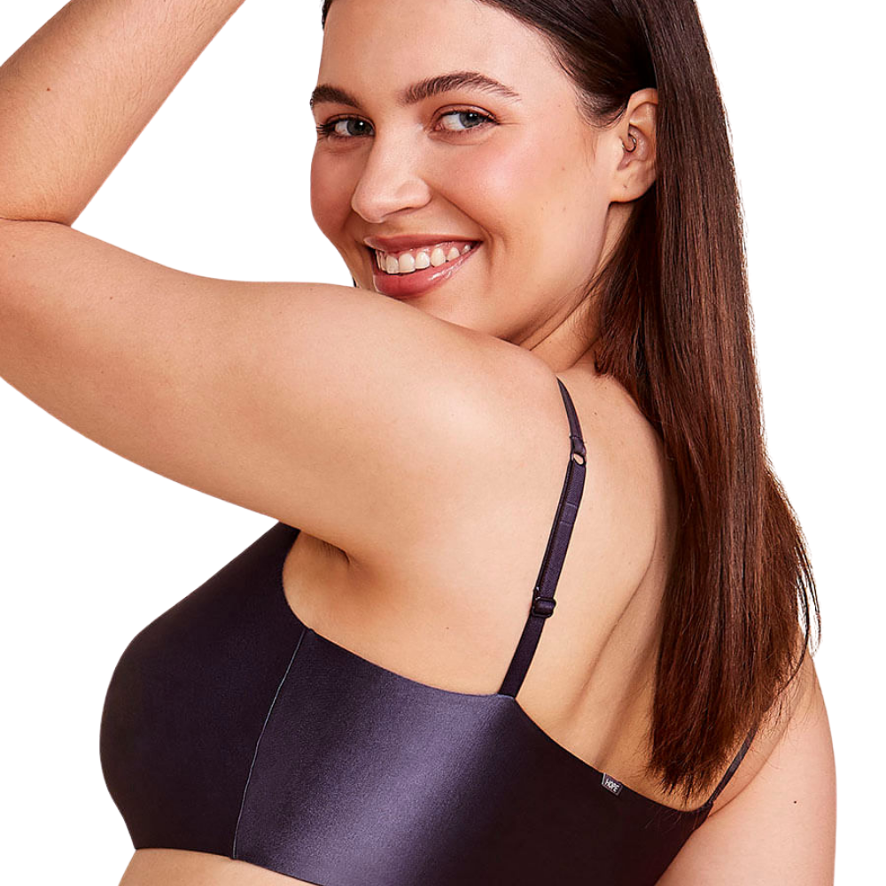 Hope | Top Con Bojo Removible En Microfibra Satinada