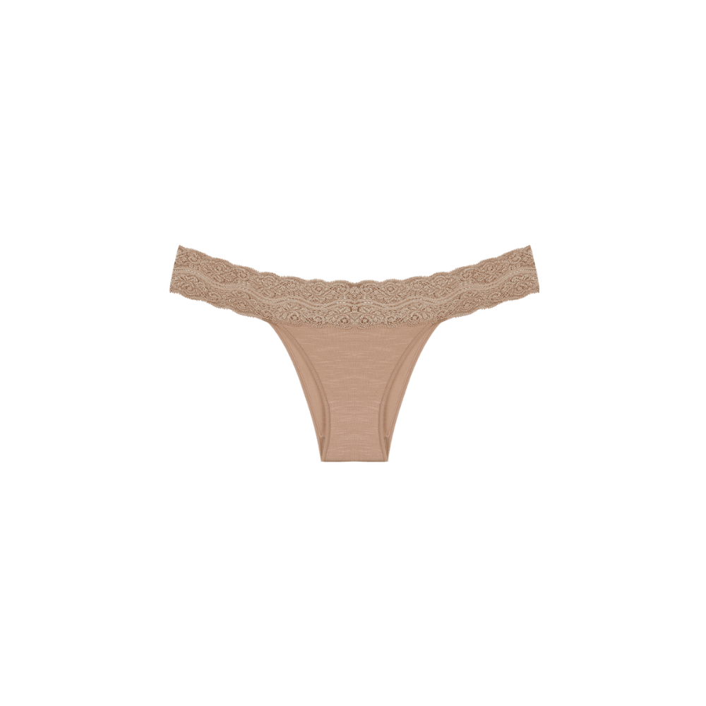 Braguita Bikini Modal Encaje Hope - color Bege Ballet completo