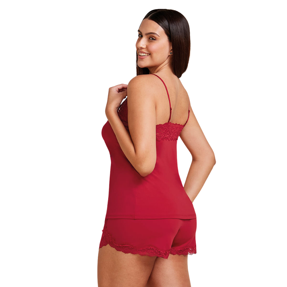 Hope | Short de Tirantes Finos en Microfibra y Pijama Love Stories