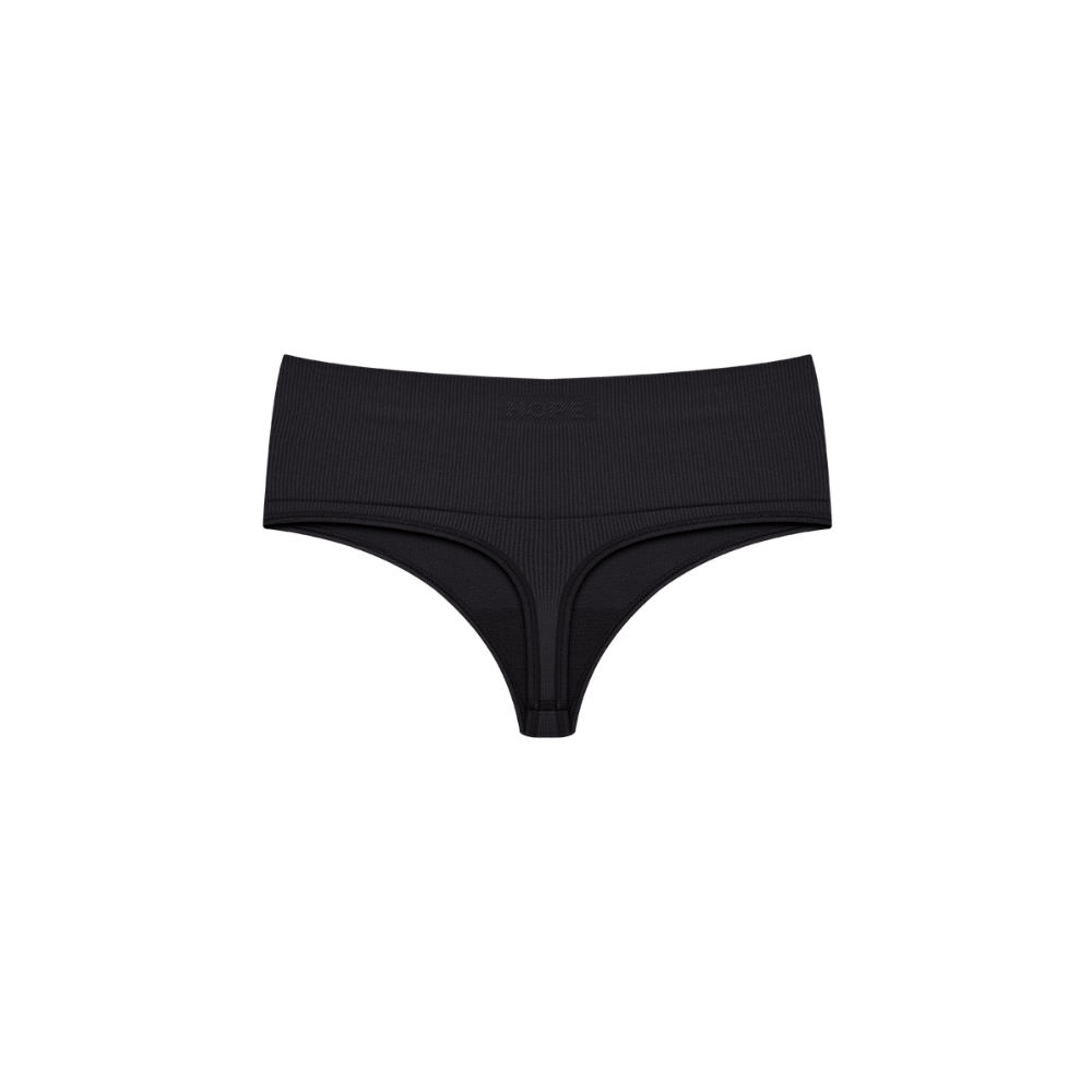 Hope | Tanga de Cintura Alta en Microfibra Canalizada Libre