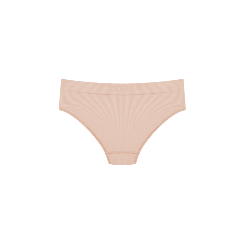 Panty Lado Ancho Hope Sin Costuras - color Bege Ballet frontal