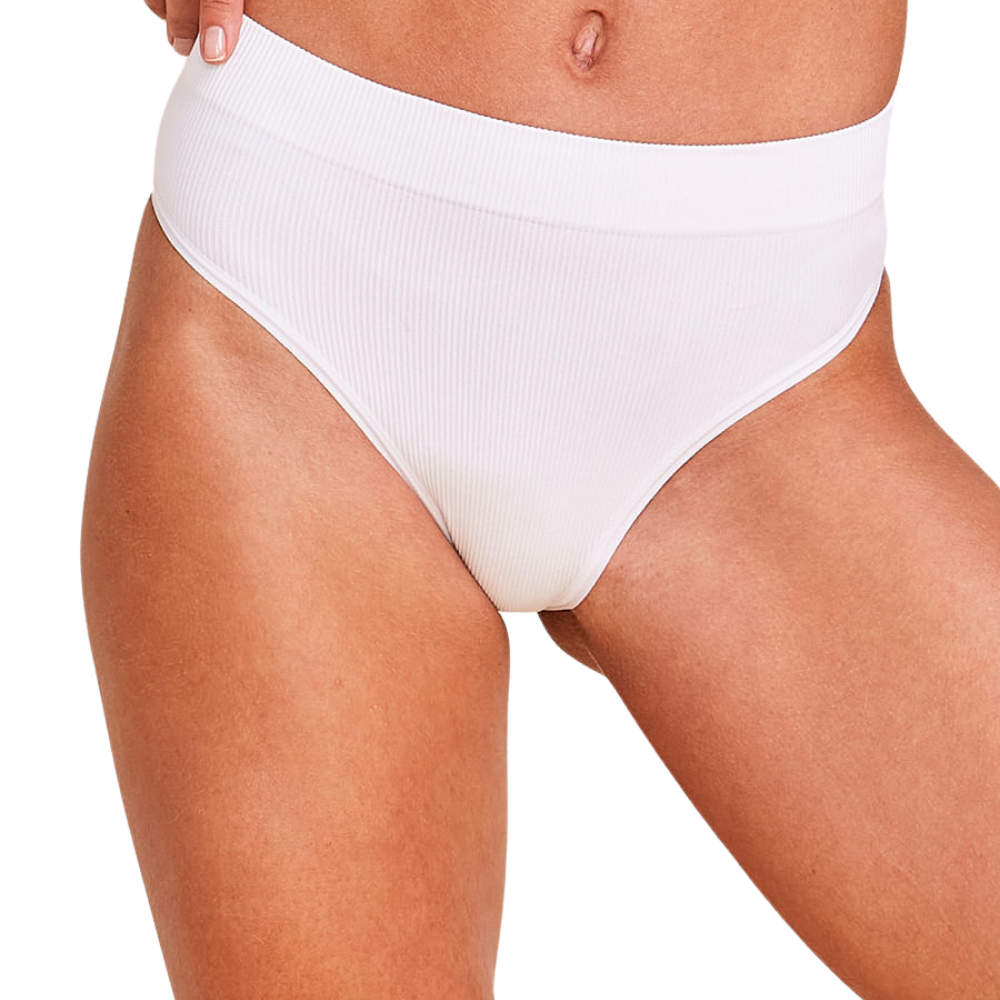 Panty Lado Ancho Hope Sin Costuras - color Branco lateral