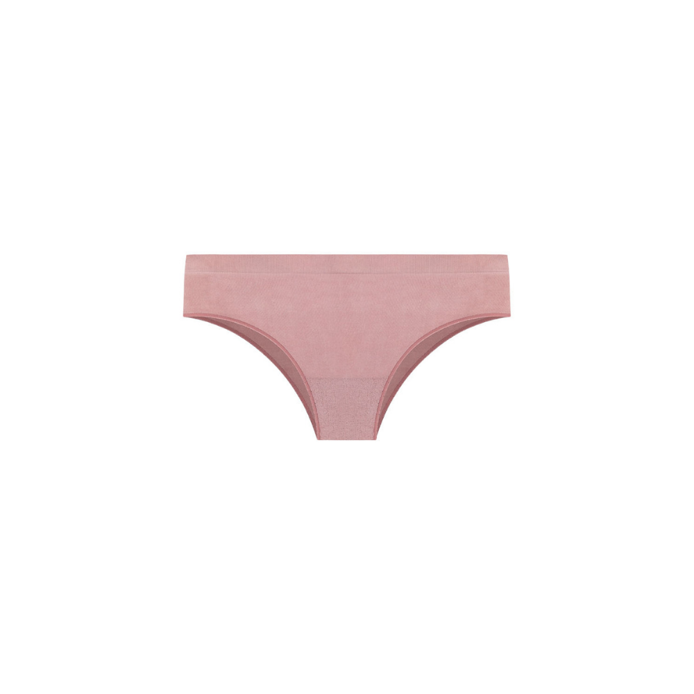 Panty Lado Ancho Hope Acanalado - color Azul Cedro vista trasera